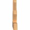 Ekena Millwork Saratoga Timber Gable Bracket, Western Red Cedar, 60"W x 27"H x 3 1/2"D x 5 1/2"F, 11/12 Pitch GBW060X27X0406SAR00SWR - alternate 3